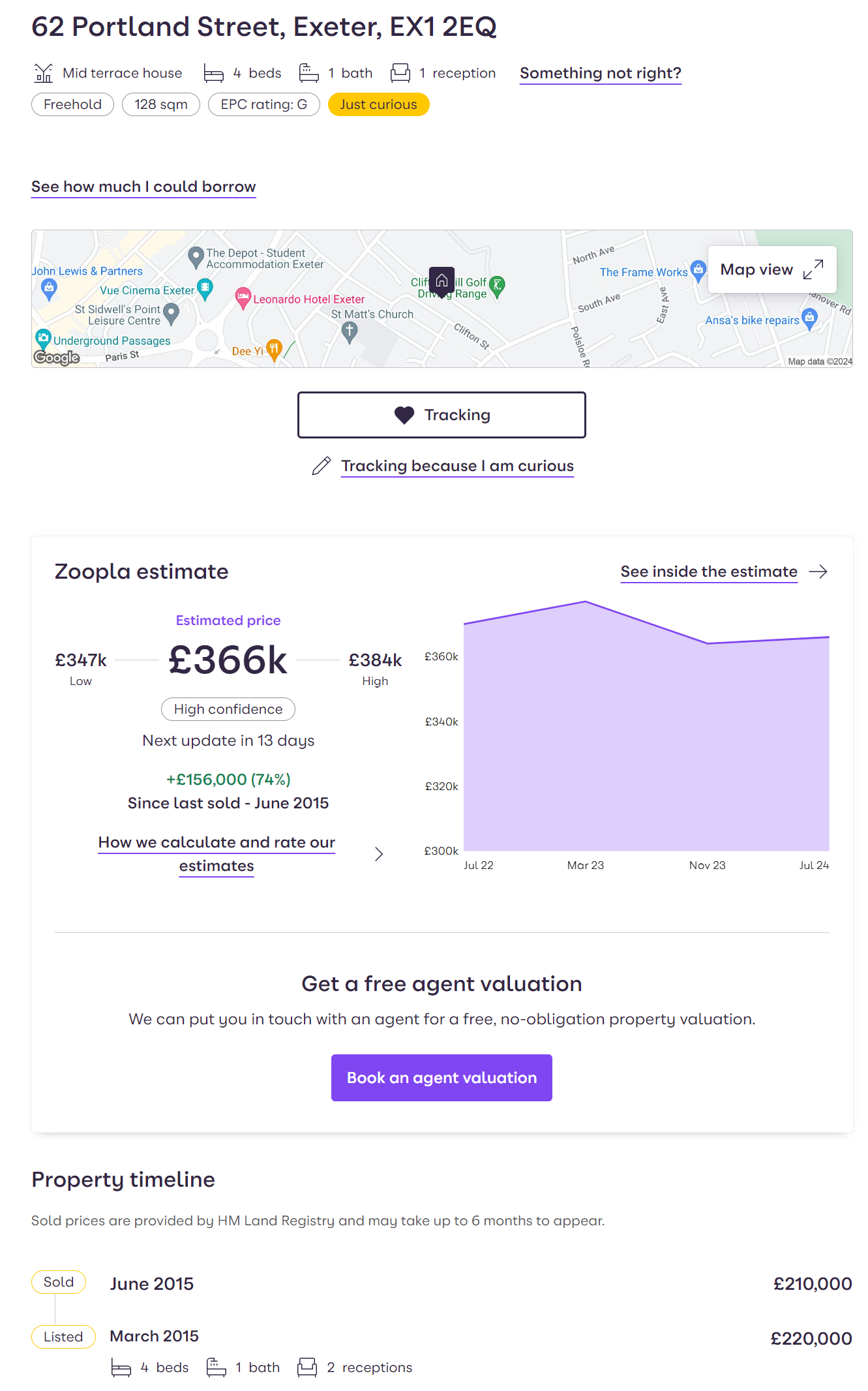 How do I view details about a property? Zoopla Help Centre