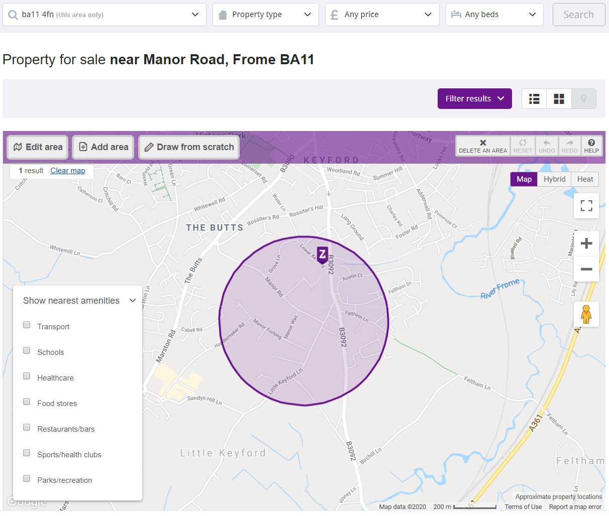 How do I create/draw a residential map search? Zoopla Help Centre